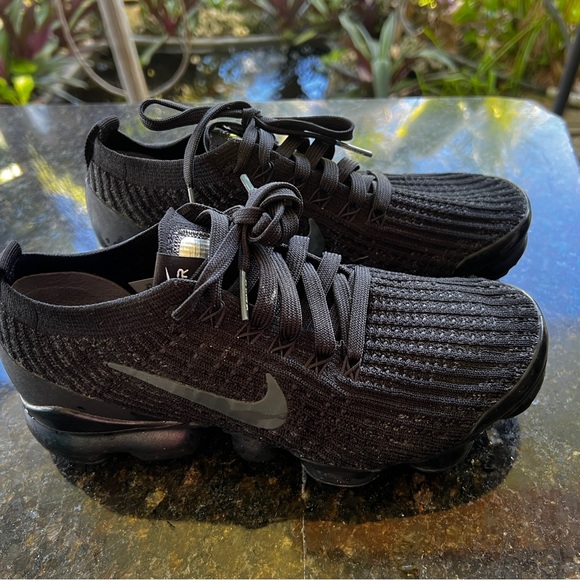 Nike Vapor Max Flykit 3 Black Women’s - Picture 7 of 9